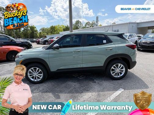 Cacti Green 2026 Chevrolet Trailblazer LS