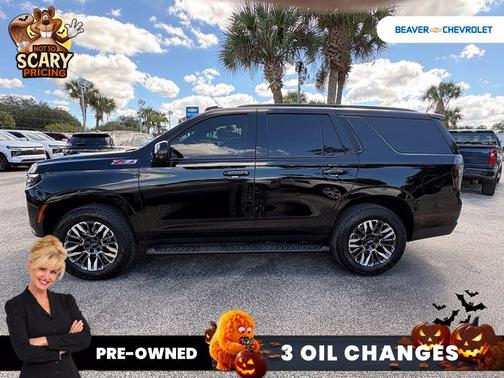 Black 2025 Chevrolet Tahoe 4WD Z71