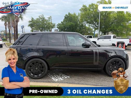 Black 2024 Land Rover Range Rover P400 SE