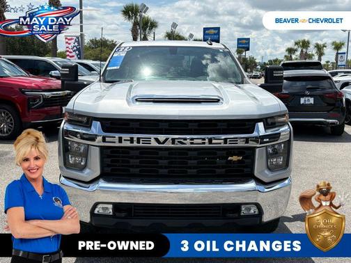 Silver Ice Metallic 2022 Chevrolet Silverado 3500 LT