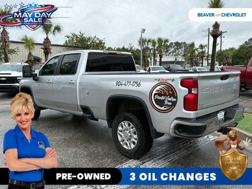 Silver Ice Metallic 2022 Chevrolet Silverado 3500 LT