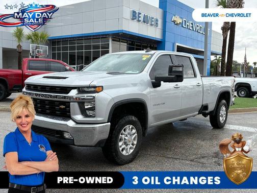 Silver Ice Metallic 2022 Chevrolet Silverado 3500 LT