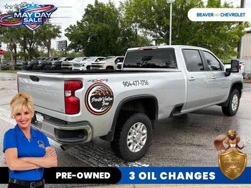 Silver Ice Metallic 2022 Chevrolet Silverado 3500 LT