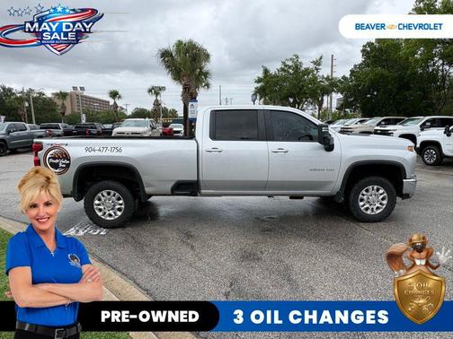 Silver Ice Metallic 2022 Chevrolet Silverado 3500 LT