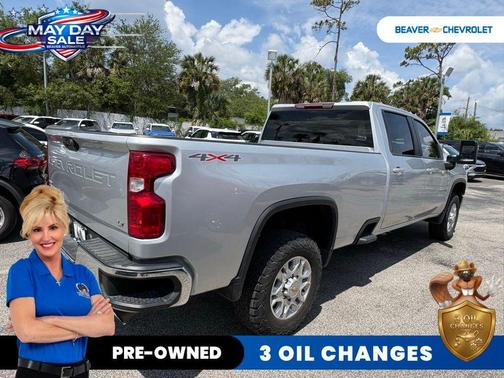 Silver Ice Metallic 2022 Chevrolet Silverado 3500 LT