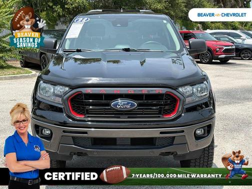 Shadow Black 2022 Ford Ranger XLT