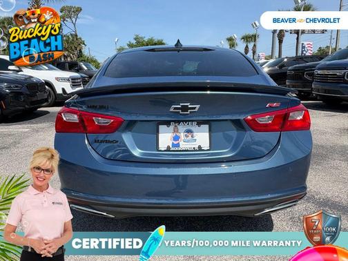 Lakeshore Blue 2025 Chevrolet Malibu FWD RS
