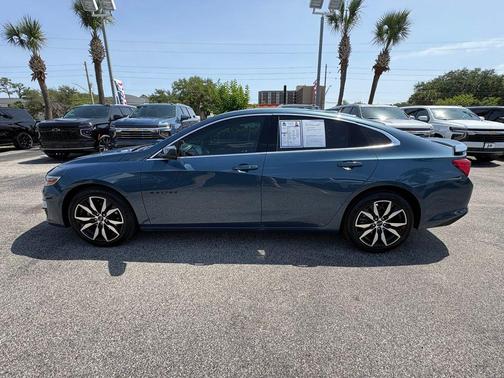 Lakeshore Blue 2025 Chevrolet Malibu FWD RS