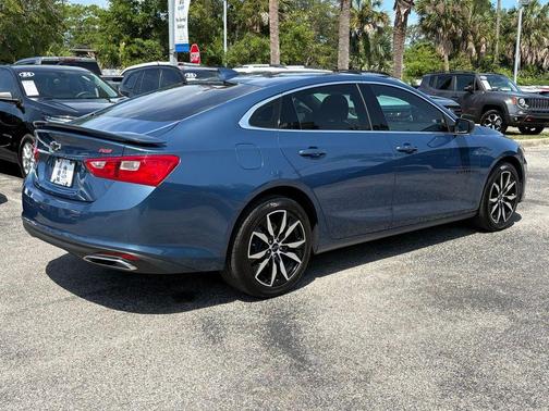 Lakeshore Blue 2025 Chevrolet Malibu FWD RS