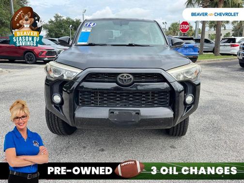 Black 2014 Toyota 4Runner SR5 Premium