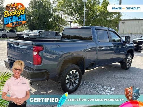 Lakeshore Blue 2024 Chevrolet Silverado 2500 Custom
