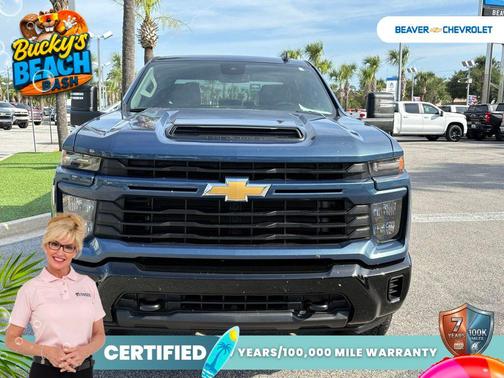 Lakeshore Blue 2024 Chevrolet Silverado 2500 Custom