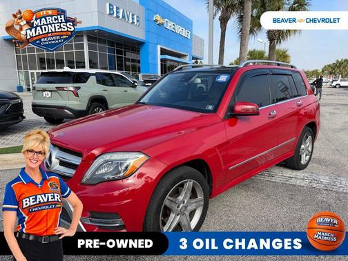 Red 2015 Mercedes-Benz GLK-Class GLK 250 BlueTEC 4MATIC
