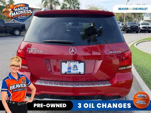 Red 2015 Mercedes-Benz GLK-Class GLK 250 BlueTEC 4MATIC