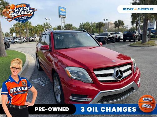 Red 2015 Mercedes-Benz GLK-Class GLK 250 BlueTEC 4MATIC