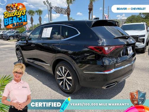 Black 2025 Acura MDX Technology Package