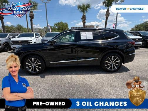Black 2025 Acura MDX Technology Package