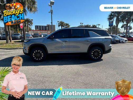 Sterling Gray Metallic 2026 Chevrolet Traverse AWD Z71