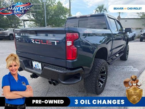 Blue Metallic 2021 Chevrolet Silverado 1500 LT Trail Boss