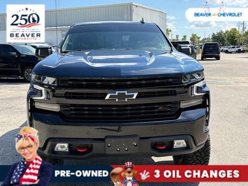 Blue Metallic 2021 Chevrolet Silverado 1500 LT Trail Boss