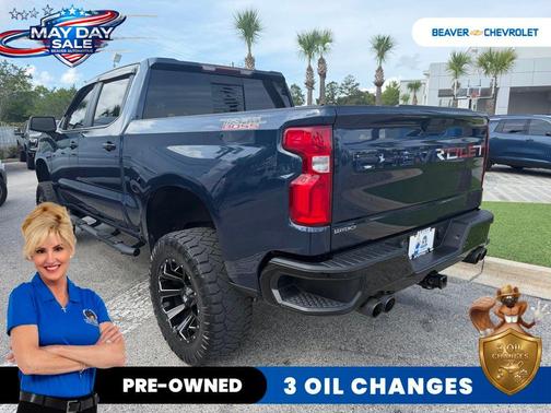 Blue Metallic 2021 Chevrolet Silverado 1500 LT Trail Boss