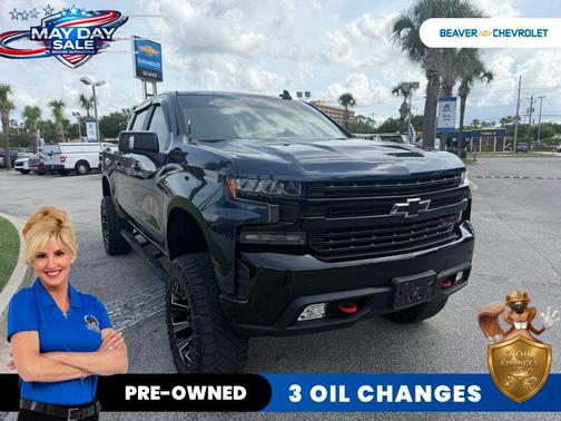 Blue Metallic 2021 Chevrolet Silverado 1500 LT Trail Boss