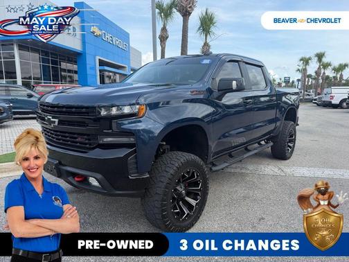 Blue Metallic 2021 Chevrolet Silverado 1500 LT Trail Boss
