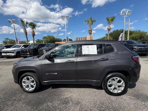 Baltic Gray Metallic Clearcoat 2024 Jeep Compass Latitude