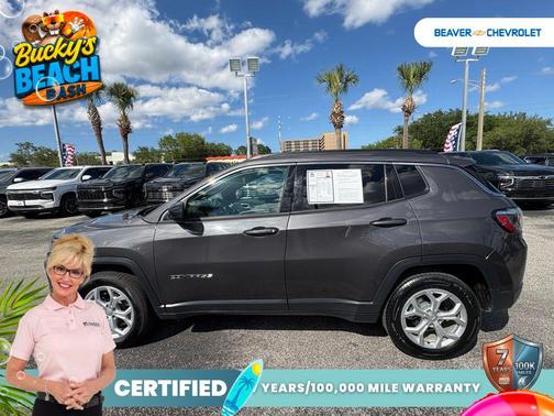 Baltic Gray Metallic Clearcoat 2024 Jeep Compass Latitude