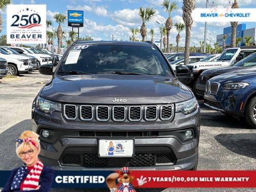 Gray Metallic 2024 Jeep Compass Latitude