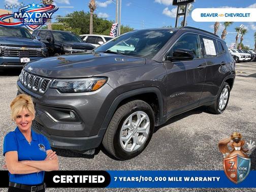 Baltic Gray Metallic Clearcoat 2024 Jeep Compass Latitude