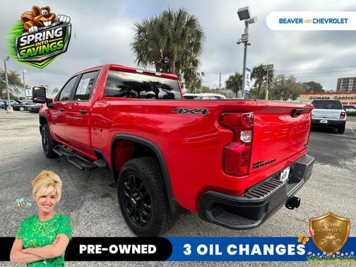 Red 2025 Chevrolet Silverado 2500 Custom