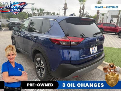 Caspian Blue Metallic 2023 Nissan Rogue SV