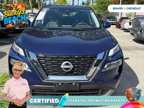 Caspian Blue Metallic 2023 Nissan Rogue SV