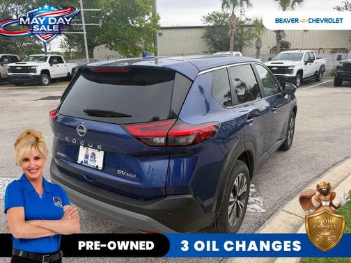 Caspian Blue Metallic 2023 Nissan Rogue SV