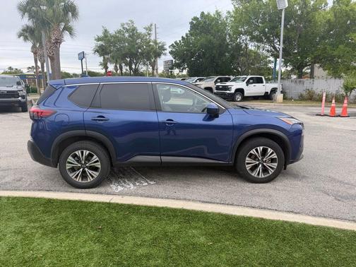 Caspian Blue Metallic 2023 Nissan Rogue SV