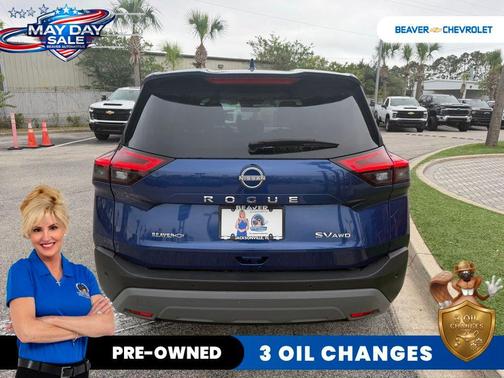 Caspian Blue Metallic 2023 Nissan Rogue SV