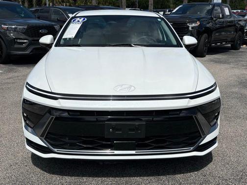 White 2024 Hyundai SONATA SEL