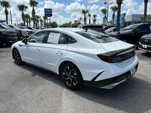 White 2024 Hyundai SONATA SEL