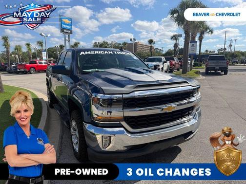 Deep Ocean Blue 2018 Chevrolet Silverado 1500 1LT