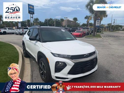 Summit White 2023 Chevrolet Trailblazer RS