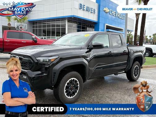 Black 2024 Toyota Tacoma TRD Off-Road