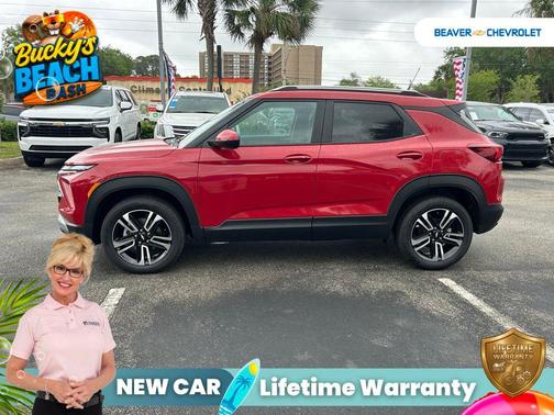 Apex Red 2026 Chevrolet Trailblazer LT