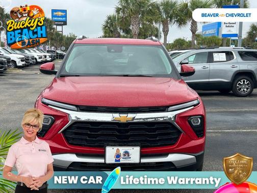 Apex Red 2026 Chevrolet Trailblazer LT