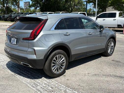 Silver Metallic 2024 Cadillac XT4 Premium Luxury