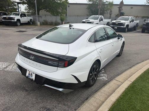 White 2024 Hyundai SONATA SEL