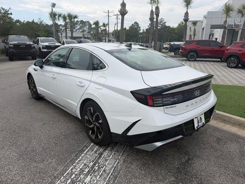 White 2024 Hyundai SONATA SEL