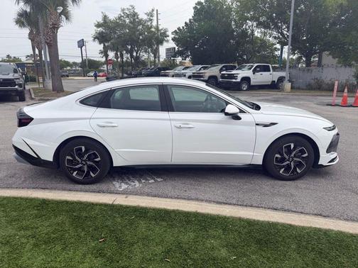 White 2024 Hyundai SONATA SEL