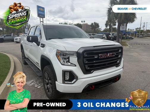 Summit White 2021 GMC Sierra 1500 AT4