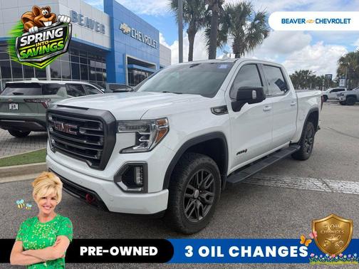 Summit White 2021 GMC Sierra 1500 AT4